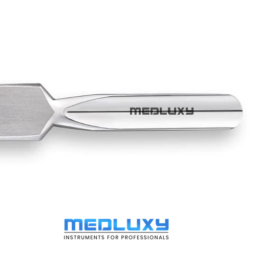 Medluxy Pro - Bokkenpootje - Dubbelzijdig - RVS - 14 cm - Nagelriemduwer